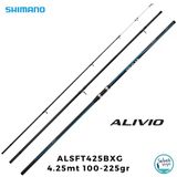 Shimano Alivio Surf T 425Bx-G 4.25Mt 225Gr Tubular Uç (3P) Surf Kamış