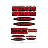 Shımano Bisiklet Kadro Sticker Seti 02