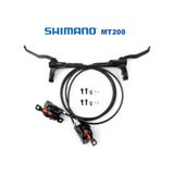 Shimano Bl-mt200+br-mt200 Ön1000mm+arka2000mm Hidrolik Disk Fren Seti Takımı Kutusuz