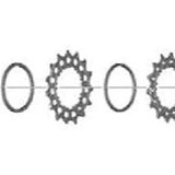 SHIMANO Cs-r7100 pinyon dişlisi 11t C (entegre mesafe tutucu tipi) bisiklet, renkli, boyut