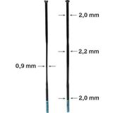 Shimano Dura Ace WH-R9270-C60 Jant Seti için jant teli 250mm