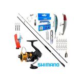 Shimano Fx 3000 244Cm 6-32Gr Zen Pro Karbon Rapala Maket Balık Spin Olta Takımı Seti