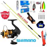 Shimano Fx 3000 270Cm 5-55Gr Karbon High Tech Turna Spin Olta Takımı Seti