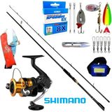 Shimano Fx 3000 274CM 8-42GR Oslo Zen Pro Karbon Turna Spin Olta Takımı Seti