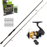 Shimano Fx 3000 - Remixon Double Black 240Cm Spin Olta Seti