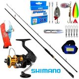Shimano Fx 4000 274CM 8-42GR Oslo Zen Pro Karbon Turna Spin Olta Takımı Seti
