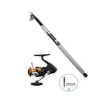 Shimano Fx 4000 Fc & Balza Carera 270Cm Mix Carbon Teleskopik Olta Kamış Seti