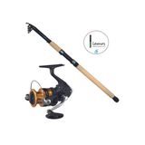 Shimano Fx 4000 Fc & Fighter 100 Tele 240 Cm 50-100G Mix Carbon Olta Seti