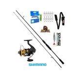 Shimano Fx 4000 Oslo Legend 240cm 7-40gr 8 Örgü Karbon Spin Olta Seti Standart