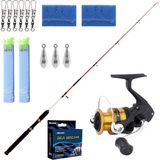 SHIMANO Fx 4000 - Remixon Tekno 150CM Tekne Olta Seti - Tekno 150cm -Fx 4000