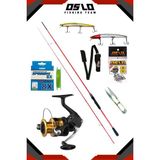 Shimano Fx 4000 Ryuji Red Fox 270CM 5-55GR Spin Olta Seti - Kırmızı