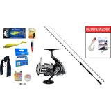 Shimano Fx Xt 2,70M 14-40G&DAIWA Crossfire 26 Lt 4000C Spin Seti - tek ebat - Siyah