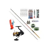 Shimano Fx4000 270Cm 10-35Gr Remixon Red Zoom Karbon Spin Olta Takımı Seti