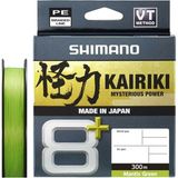 Shimano Kairiki 8+ 300 mt Mantis Green Ip Misina - 0.20 Mm