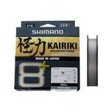 Shimano Kairiki 8+ 300mt 0.13mm İp Misina Steel Gray
