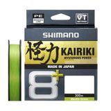 Shimano Kairiki 8 + Plus 300m Mantis Green İp Misina 0.10mm