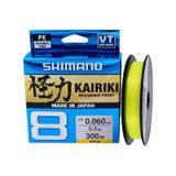 Shimano Kairiki 8 Yellow Sarı 0,10mm 300 Mt İp Misina