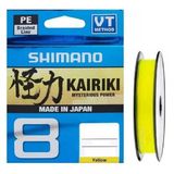 Shimano Kairiki 8 Yellow Sarı 0,20Mm 300Mt 8Kat İp Misina