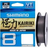Shimano Kairiki X8 Steel Grey 150 Mt İp Misina 0.13mm