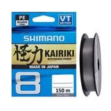 Shimano Kairiki Yeni Seri 8x Steel Grey 150M Ip Misina (Made In Japan) - 0,19 mm