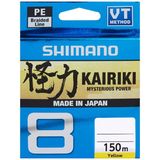 Shimano Kairiki Yeni Seri 8X Yellow 150M Ip Misina (Made In Japan) 0,19 Mm