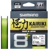 Shimano Misina Kairiki 8+ 150M 0.10MM 7.3kg M. Green