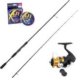 SHIMANO Okuma Epixor 213CM 1-8gr - Shimano Fx 1000 Lrf Olta Seti