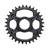 SHIMANO Plato 32d Xt para Fcm8100/Fcm8130 12x1 bisiklet tabağı, üniseks, yetişkin, siyah