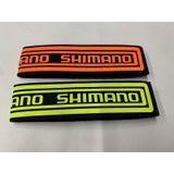 Shimano Reflektörlü Bisiklet Paça Bandı Tutuncu - Fosforlu Sarı