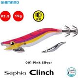 Shimano Sephia Clinch Excounter #3.5 19GR 001 Pink Silver Kalamar Zokası