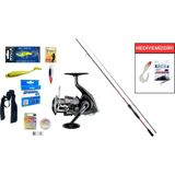 Shimano Sienna Spinning Eva 2,69M 10-35G&DAIWA Crossfire 26 Lt 4000C Spin Seti - Tek Ölçü - Siyah