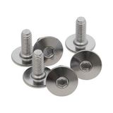 Shimano SM-SH10-11 Metal Yol Pedal Kali Bağlantı Vidası 6 Adet Road Ayakkabı Kilit İçin