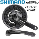 Shimano Tourney Siyah FC-TY501 42-34-24 170 mm Aynakol