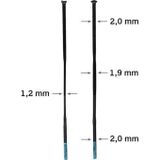 Shimano Ultegra WH-R8170-C36 Jant Seti için jant teli 286mm