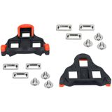 SHIMANO Üniseks Spd-sl skoplader SPD SL ayakkabı plakası, siyah kırmızı, 39 EU