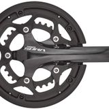 SHIMANO Üniseks – Yetişkin Bisiklet Garnitürü-2092853310 Takım, Siyah, 170 mm