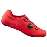 SHIMANO Üniseks Zapatillas C. Rc300 bisiklet ayakkabısı, Kırmızı, 40 EU