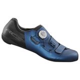 SHIMANO Üniseks Zapatillas Sh-rc502 bisiklet ayakkabısı, Mavi, 40 EU