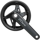 Shimano Unisex – Yetişkin Cues FC-U8000-1 Aynakol Seti, Siyah, 170 mm