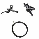 Shimano Xtr M9100 Karbon Kollu Arka Hidrolik Fren Takımı Sağ Set Fren Takımı Bl-M9100 Titanium Balata