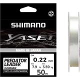Shimano Yasei Predator Fluorocarbon Şok Lider Misina 0.22mm 3.59kg 50mt.