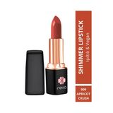 Shimmer Lipstick Apricot Crush No:909 Işıltılı Parlak Vegan Temiz Ruj