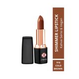 Shimmer Lipstick Cold Brown-Brown Series-Işıltı Ruj Kahve Serisi NO:916 4 gr