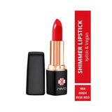 Shimmer Lipstick High Risk Red No:904 Işıltılı Parlak Vegan Temiz Ruj