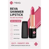 Shimmer Lipstick Old Rose - Işıltı Ruj - 4 Gr - No: 905 - Vegan & Temiz Içerik