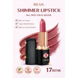Shimmer Lipstick Old Rose No:905 Işıltılı Parlak Vegan Temiz Ruj