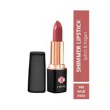 Shimmer Lipstick Wild Rose - Işıltı Ruj - 4 Gr - No: 902 - Vegan & Temiz Içerik