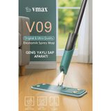 Shine Bloom Vmax Economic Spray Mop - Açık Mavi