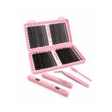Shine İs Shine Takma kirpik Seti 800 Demet Kirpik, Yapıştırıcı, Sabitleyici, Cımbız, Çıkarıcı ve Kirpik Fırçasıyla