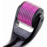 Shine Shop Dermaroller Titanyum Uçlu 540 Iğneli Derma Roller 0.5 mm - Mor